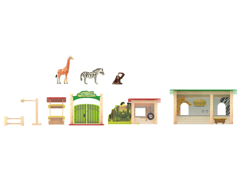  Zobrazit na celou obrazovku Playtive Dřevěná zoologická zahrada - Obrázek 7