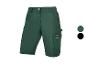 Zelené pracovní kalhoty Parkside s kapsami.