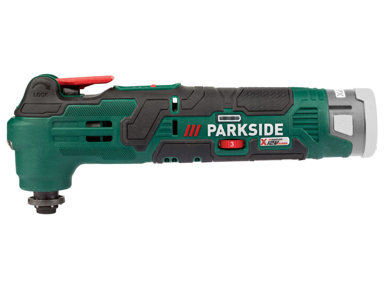  Zobrazit na celou obrazovku PARKSIDE® Aku multifunkční nářadí PAMFW 12 D4 – bez akumulátoru a nabíječky - Obrázek 4