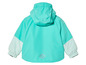 Světle zelená bunda s kapucí pro děti.