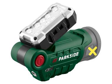 PARKSIDE® Aku pracovní LED světlo PLLA 12 D3 – bez akumulátoru a nabíječky