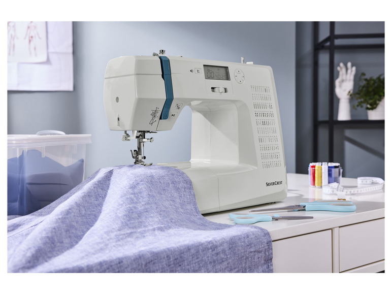  Zobrazit na celou obrazovku SILVERCREST® Elektronický šicí stroj SCNM100A1 - Obrázek 2