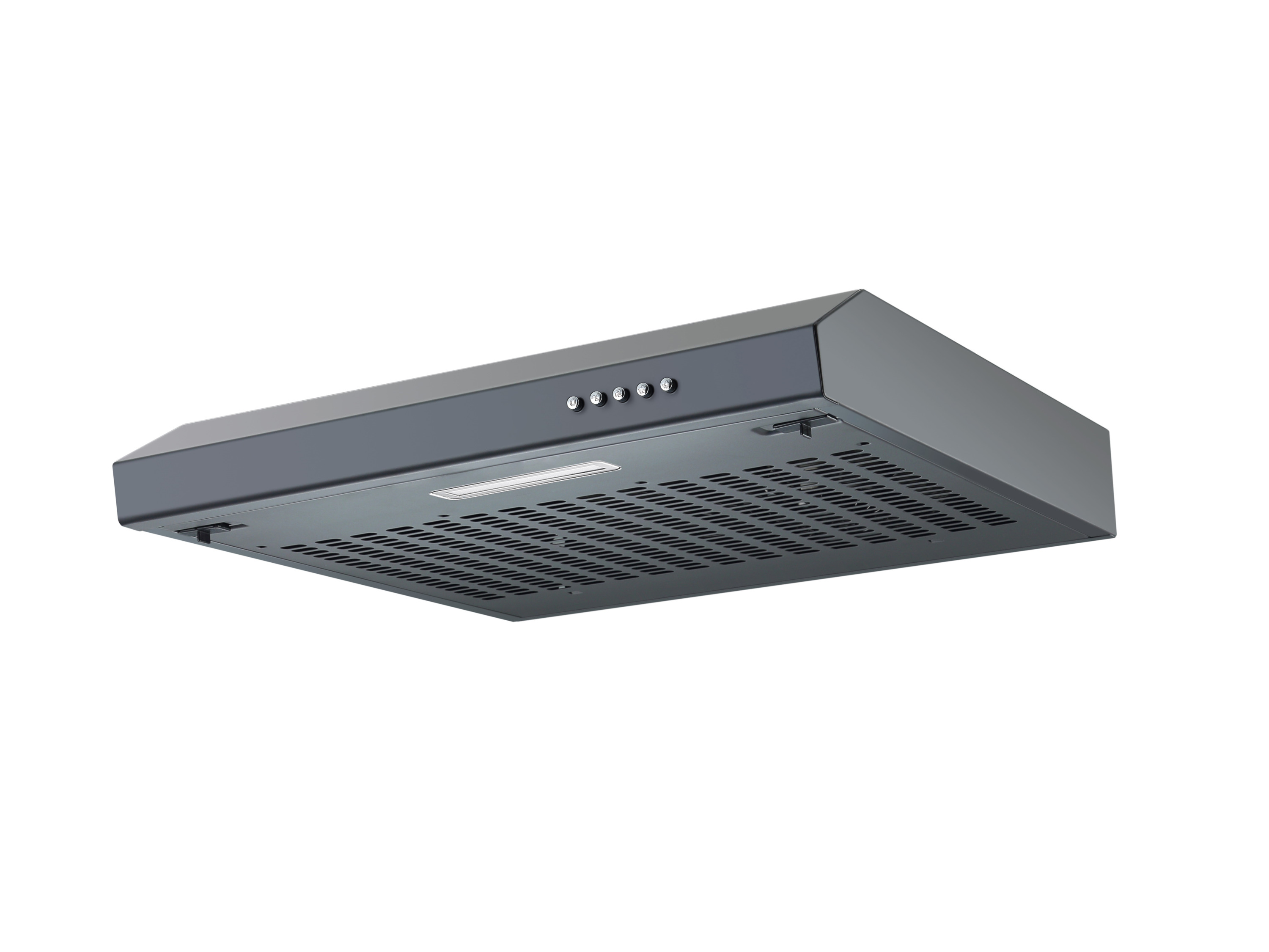 Respekta Podskříňková digestoř bez skleněného štítu (Šířka: 60 cm, černá)