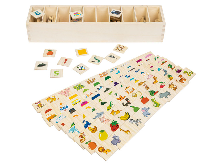  Zobrazit na celou obrazovku Playtive Dřevěná výuková hra Montessori - Obrázek 3