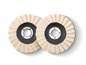 Dva kulaté brusné kotouče pro nástroje