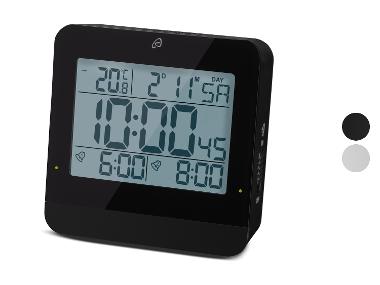 AURIOL® LCD budík řízený rádiovým signálem