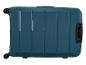 Modrý kufr s kolečky
