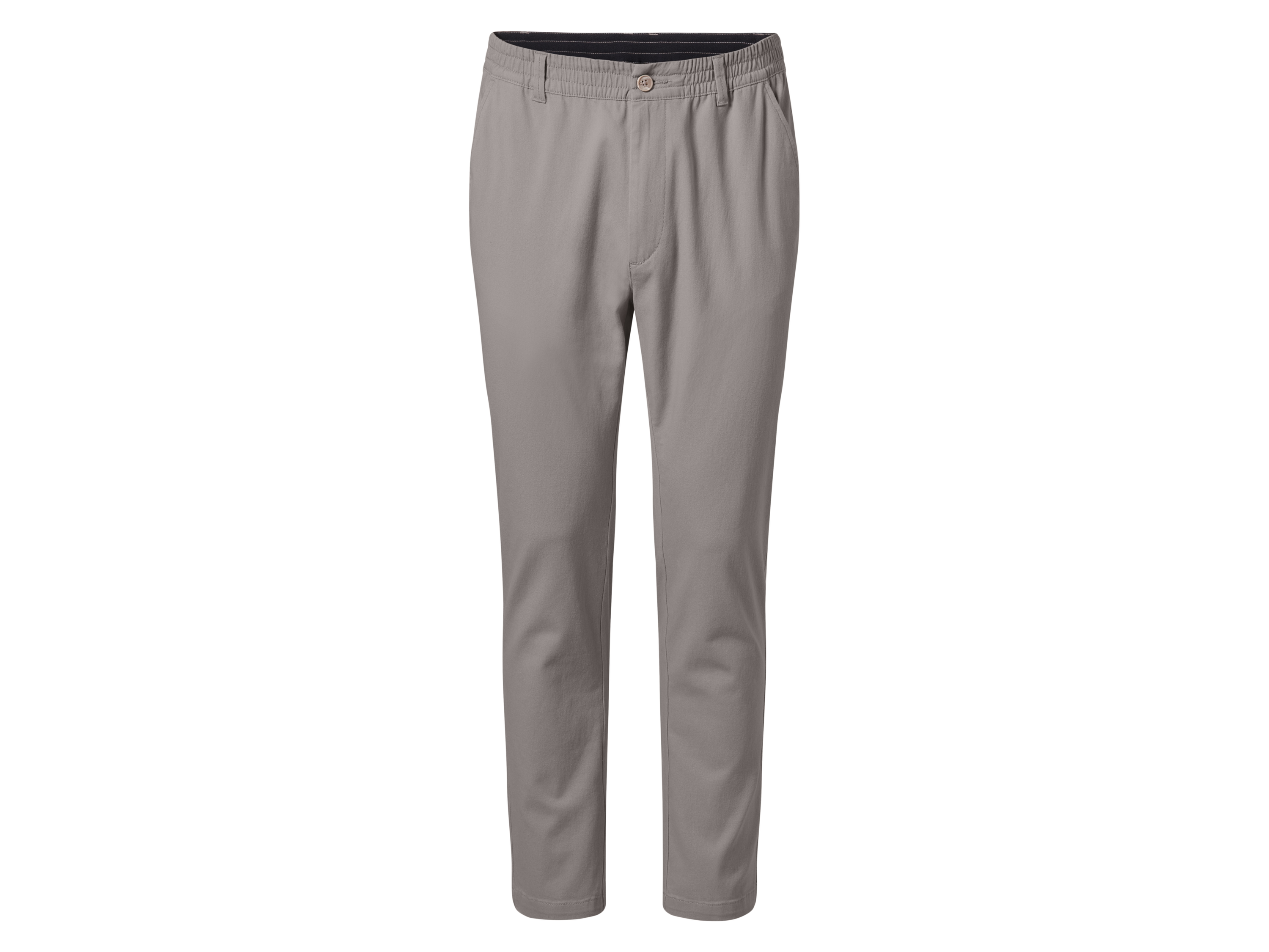 esmara Men Pánské chino kalhoty „Slim Fit“ (šedá, XL (56/58))