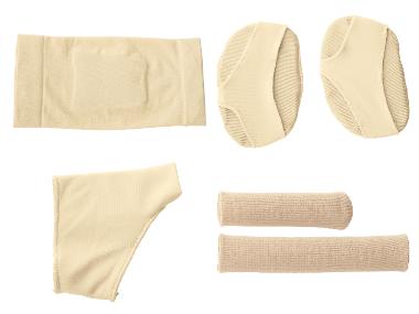 sensiplast® Ponožka na patu / polštářek pod chodidlo / bandáž na vbočený palec / bandáže na prsty a prsty na noze