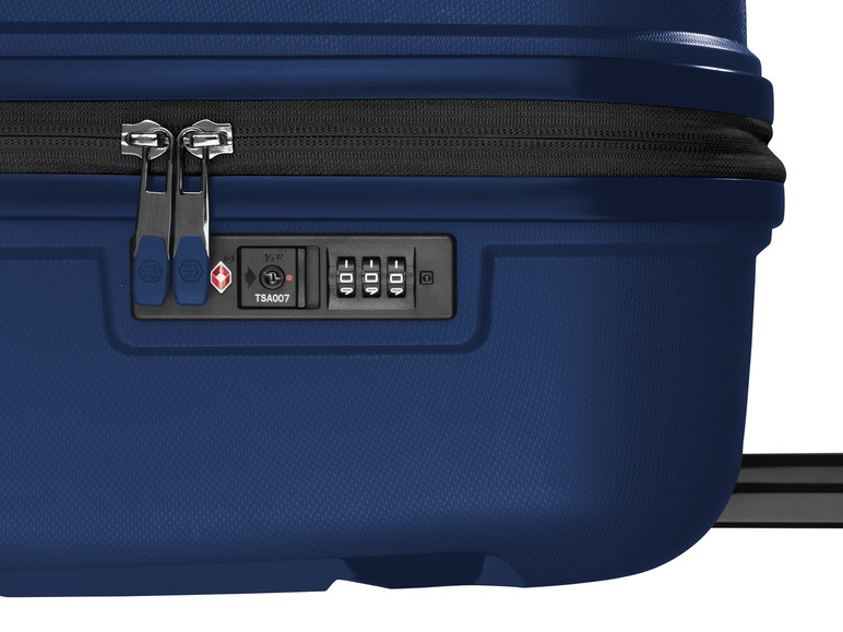  Zobrazit na celou obrazovku TOPMOVE® Cestovní kufr, 90 l, modrý - Obrázek 3