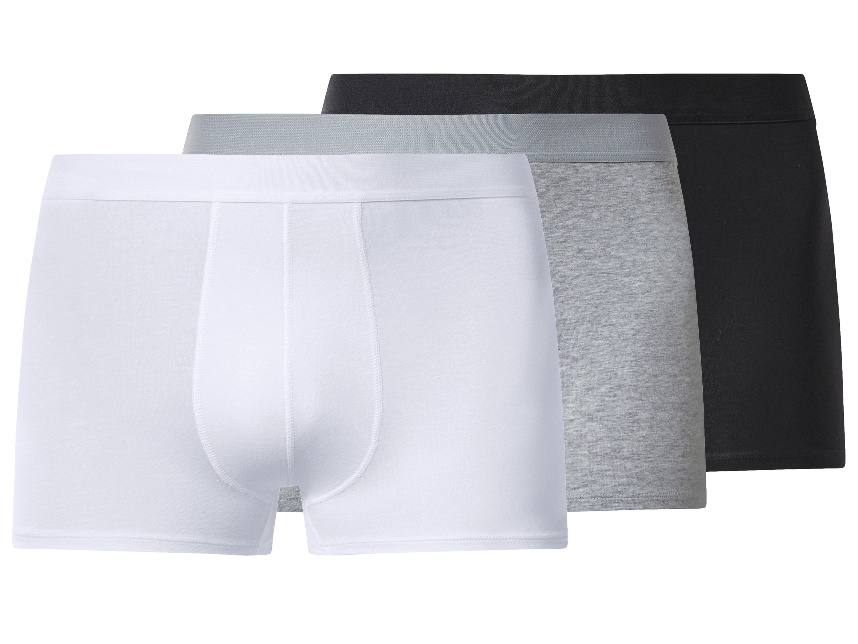 esmara Men Pánské boxerky Xxl, 3 kusy (černá/šedá/bílá, 9/3Xl)