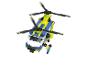 Lego helikoptéra s pilotem a záchranářem