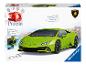 Ravensburger 3D puzzle se zeleným vozem Lamborghini Huracán EVO.