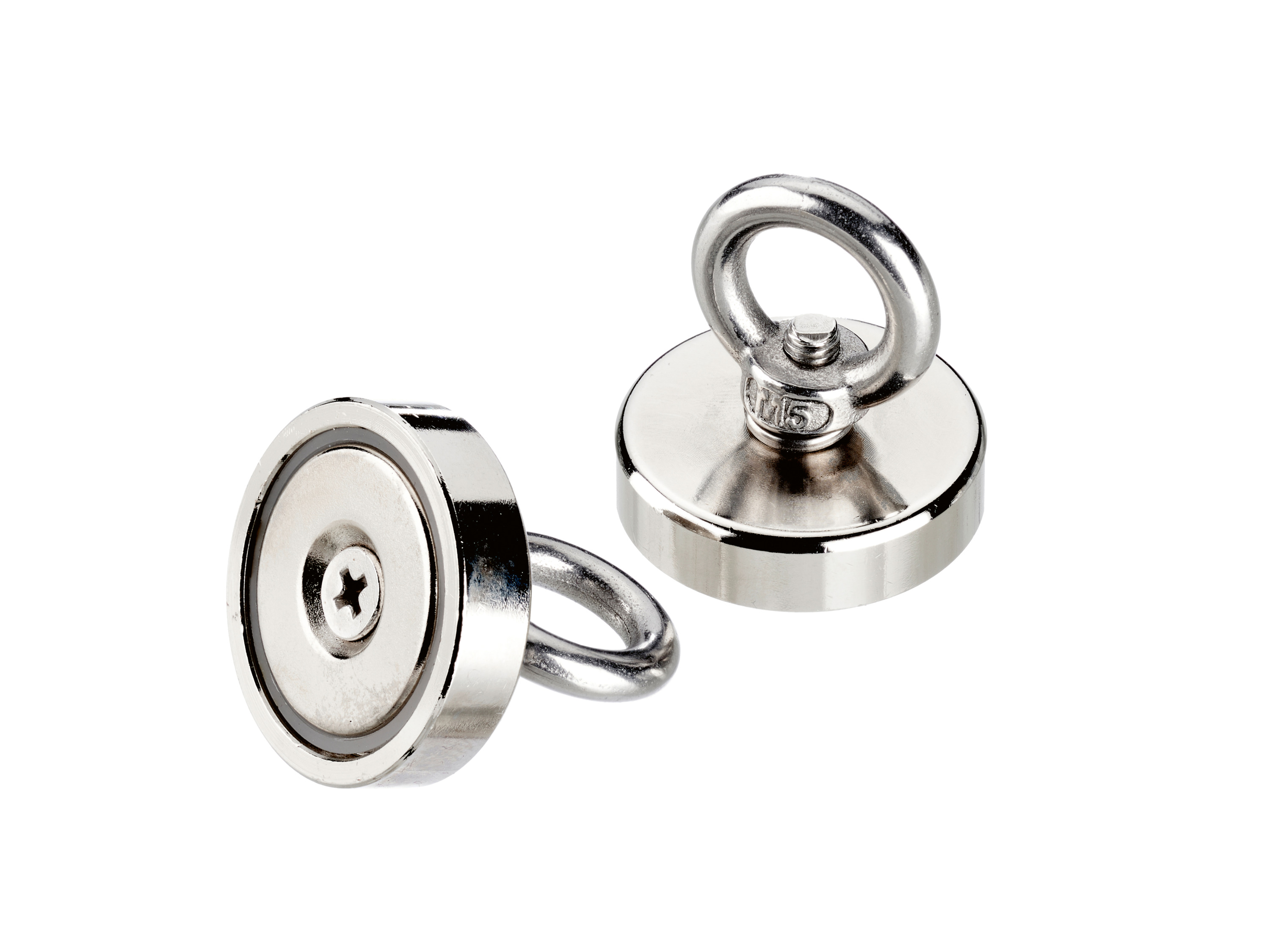 Parkside® Neodymové magnety / Magnetické svorky (magnet s očkem)