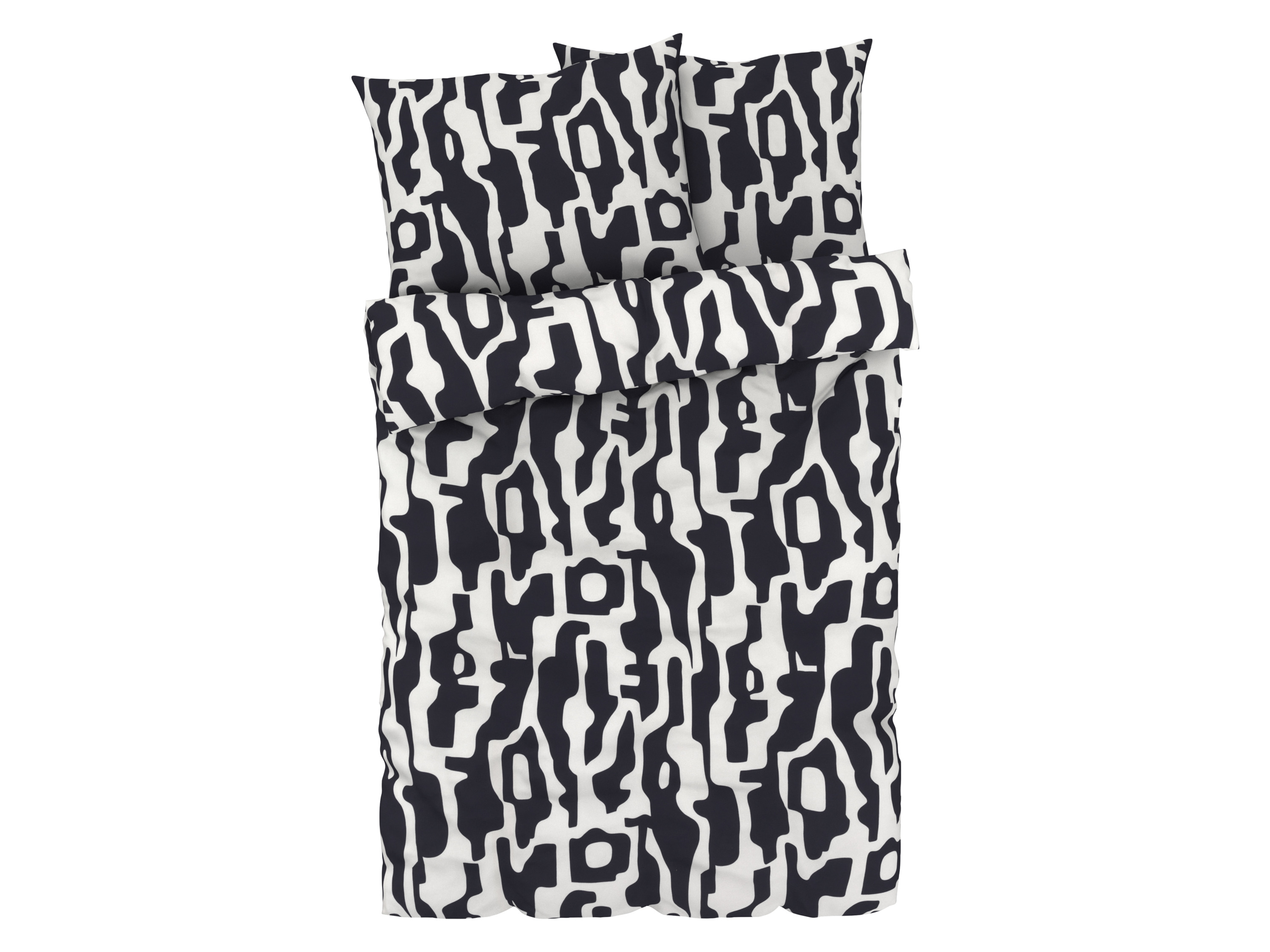 Livarno home Ložní povlečení Renforcé, 200 x 220 cm, 70 x 90 cm (geometrický vzor)