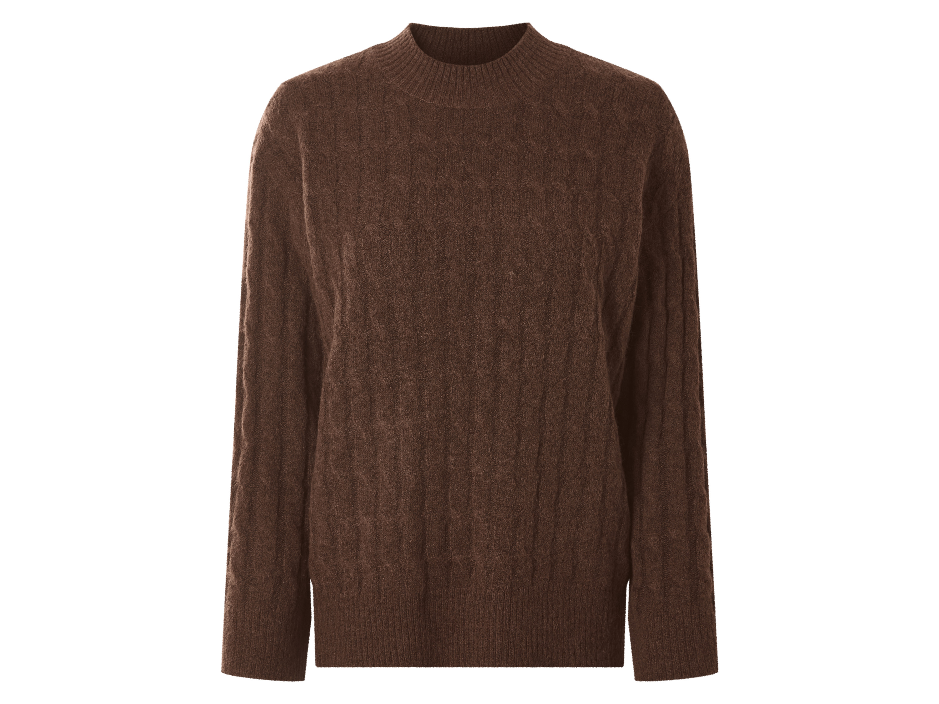 Esmara® Dámský pletený svetr (hnědá, XS (32-34))