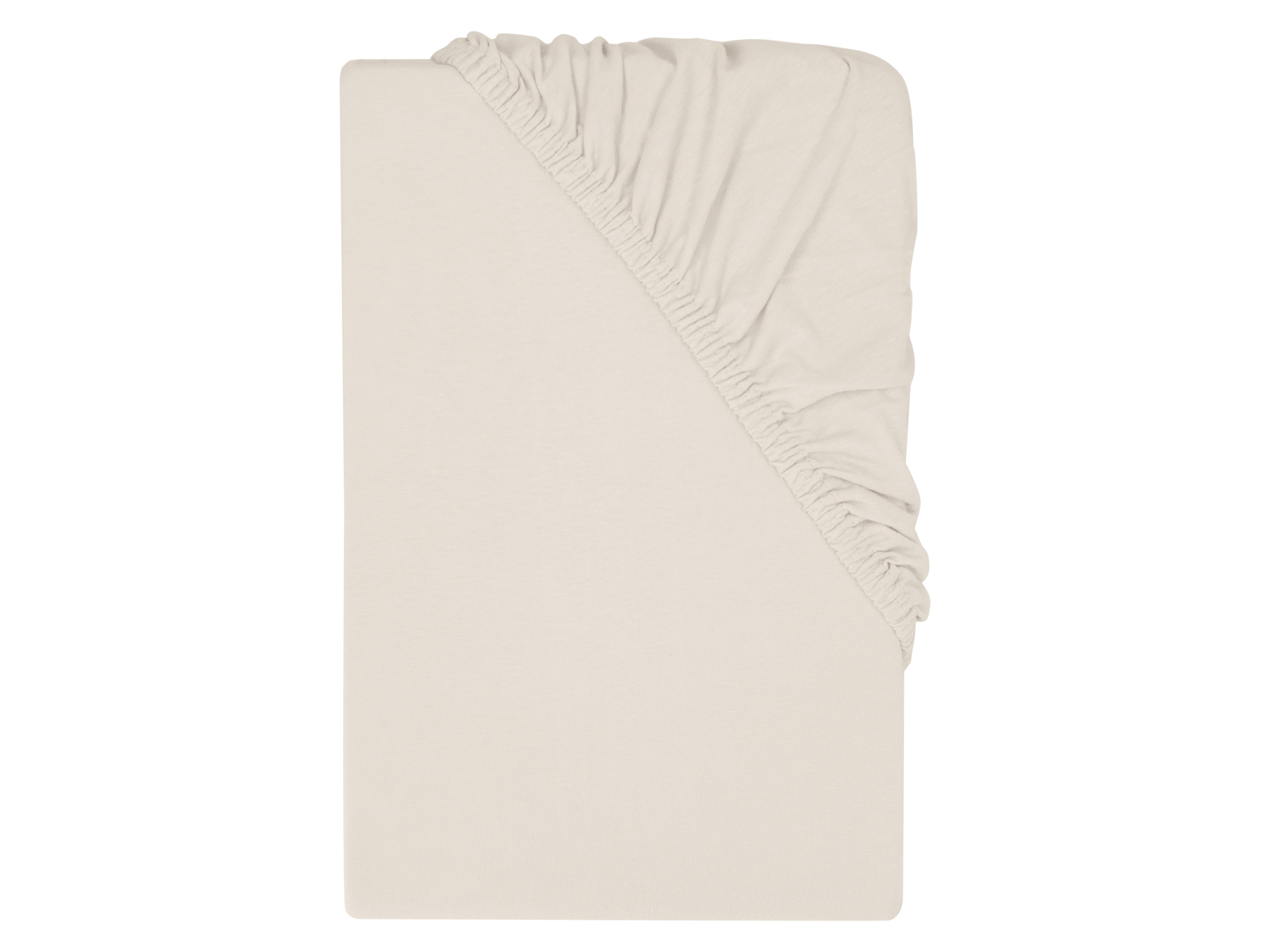 Livarno® Žerzejové napínací prostěradlo, 90–100 x 200 cm (písková)