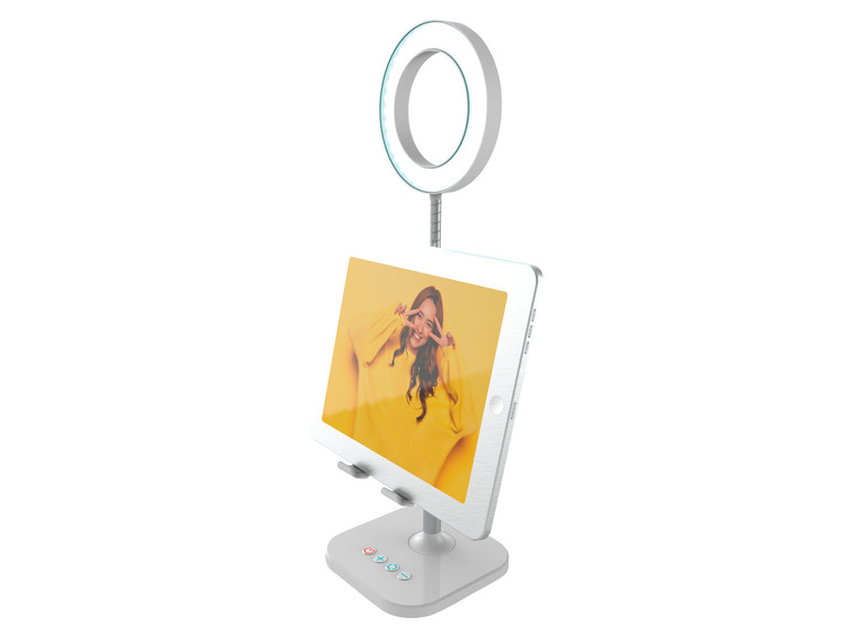  Zobrazit na celou obrazovku Digipower Stolní lampa s držákem na smartphone nebo tablet - Obrázek 6