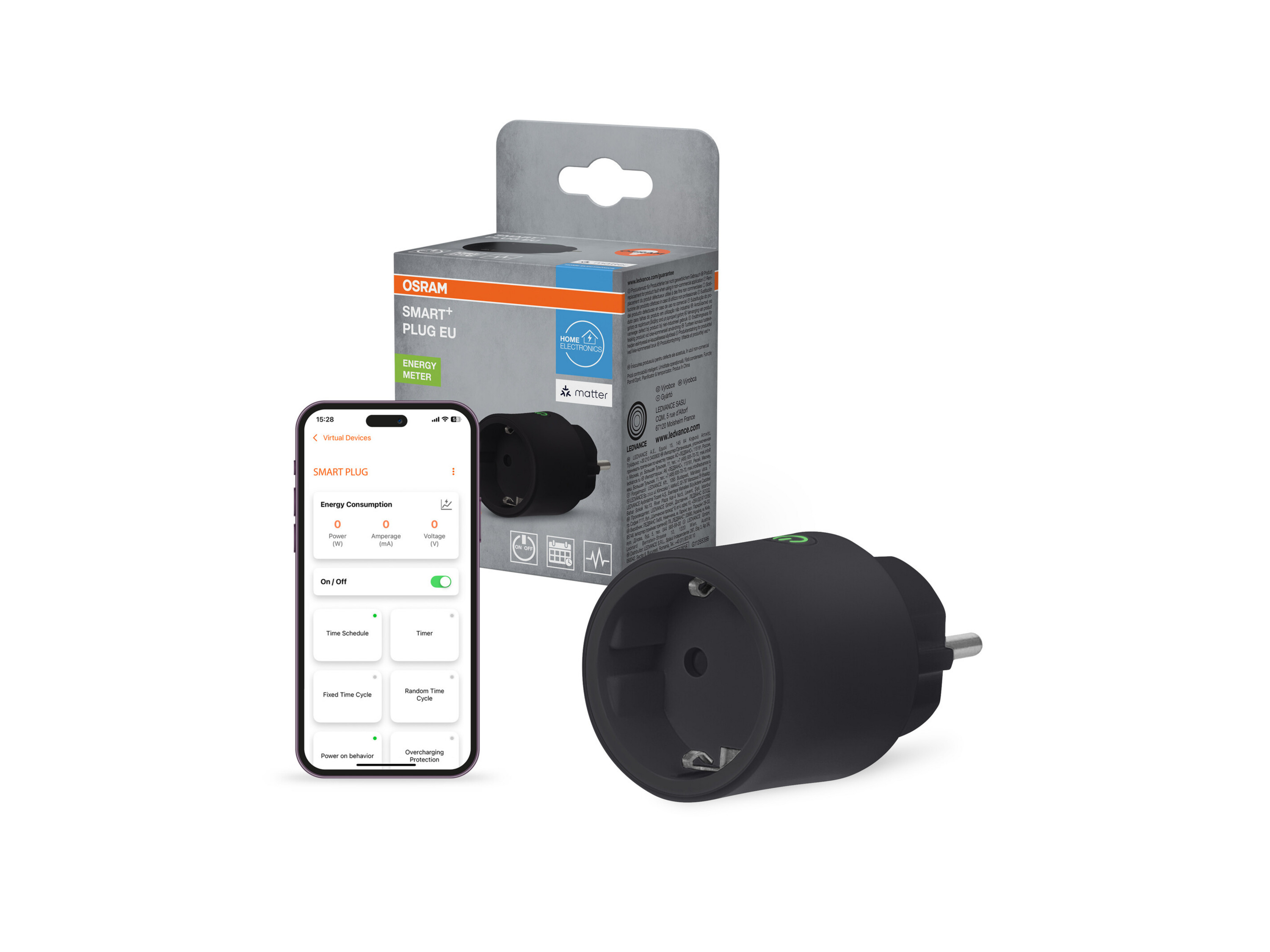 Osram Chytrá Wifi Matter (černá)