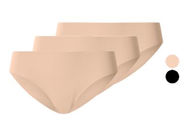 esmara® Dámské bezešvé kalhotky, 3 kusy