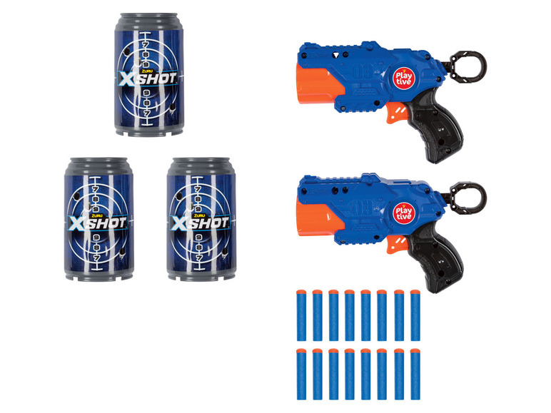 Zobrazit na celou obrazovku Playtive Pistole X-Shot / Náhradní náboje - Obrázek 9
