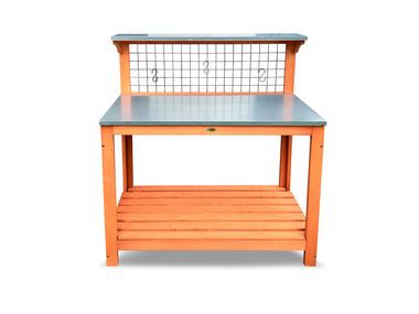 HABAU Zahradní stůl s pozinkovanou pracovní deskou