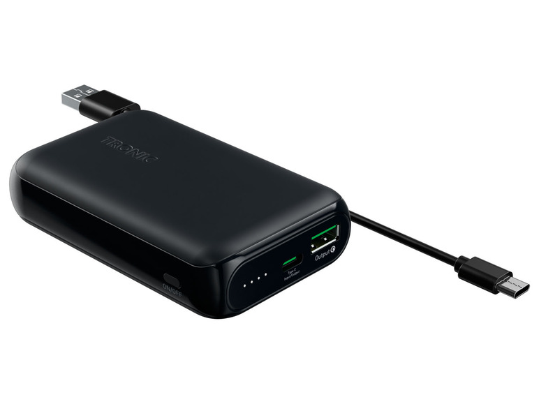  Zobrazit na celou obrazovku TRONIC® Powerbanka 10 000 mAh, USB-C PD 3.0, USB-A Quick Charge™ 3.0 - Obrázek 9