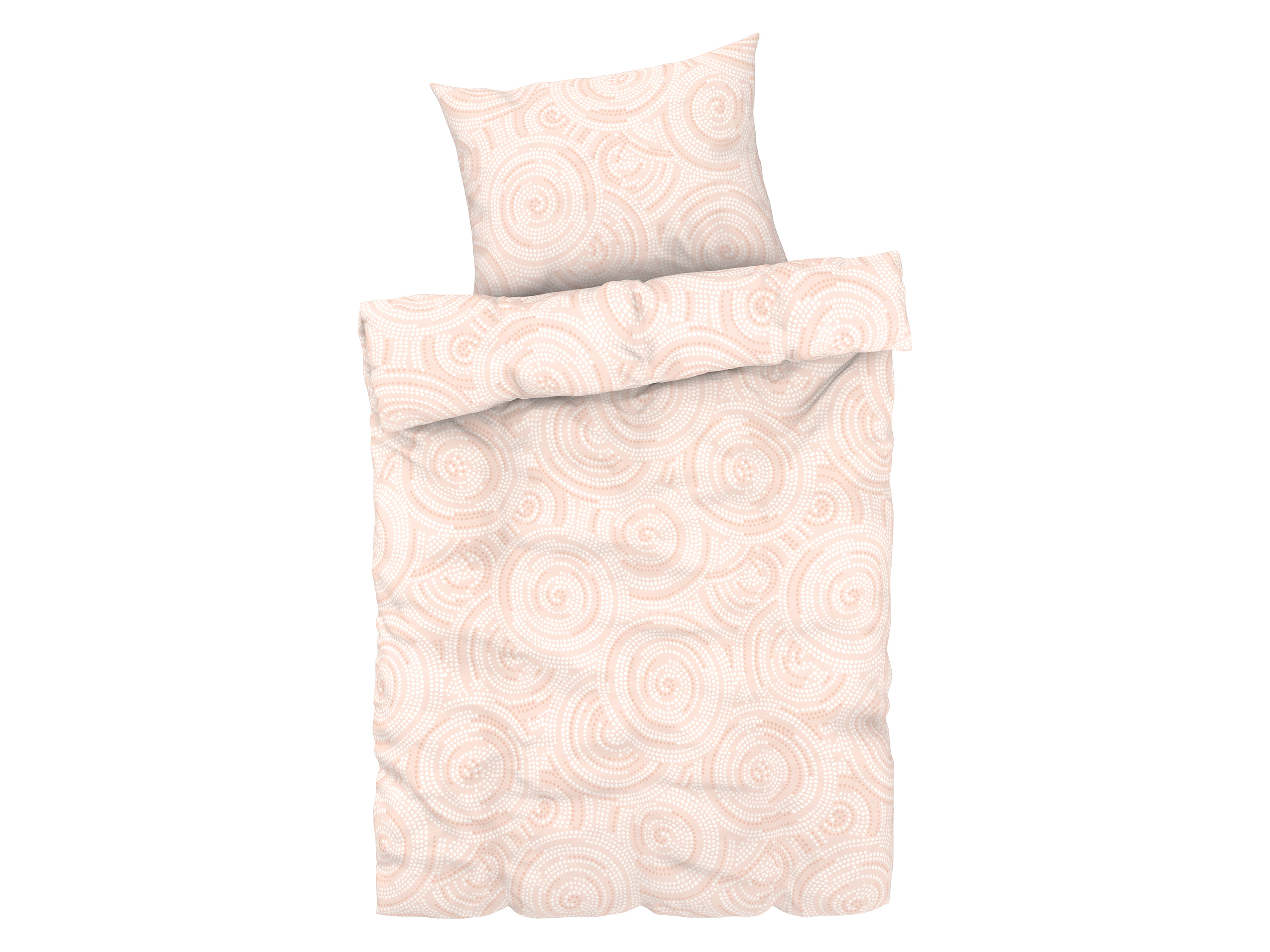 Livarno home Ložní povlečení z mikrovláknitého saténu, 140 x 200 cm (růžová)