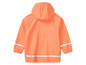 Oranžová dětská nepromokavá bunda s kapucí
