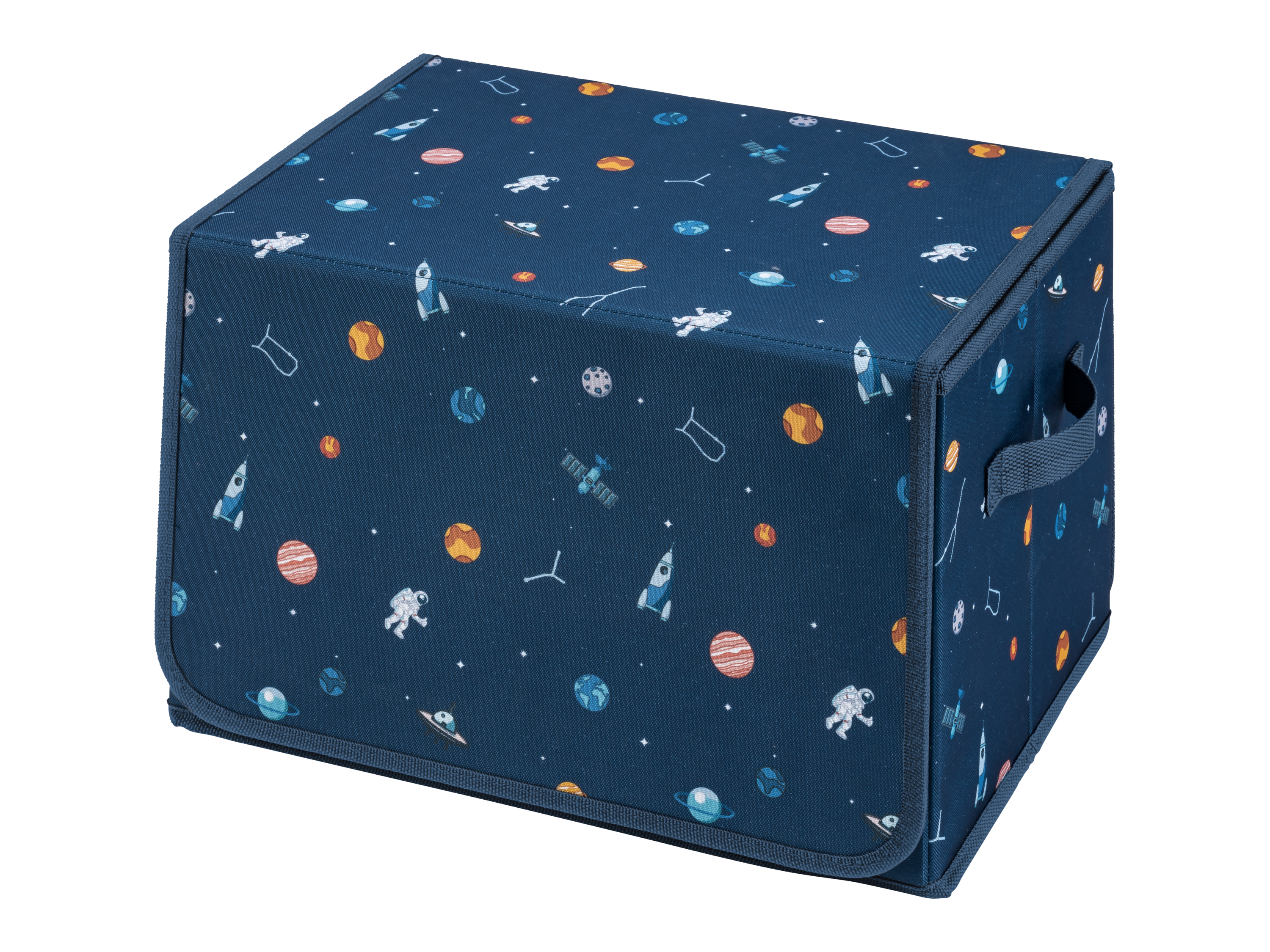 Livarno home Výklopný úložný box s podložkou na hraní (modrá)