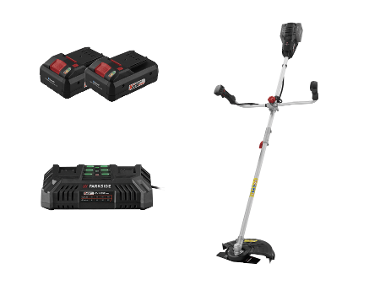 PARKSIDE PERFORMANCE® Aku křovinořez 2 v 1 PPFSA 40-Li D3, 2x Smart 4 Ah