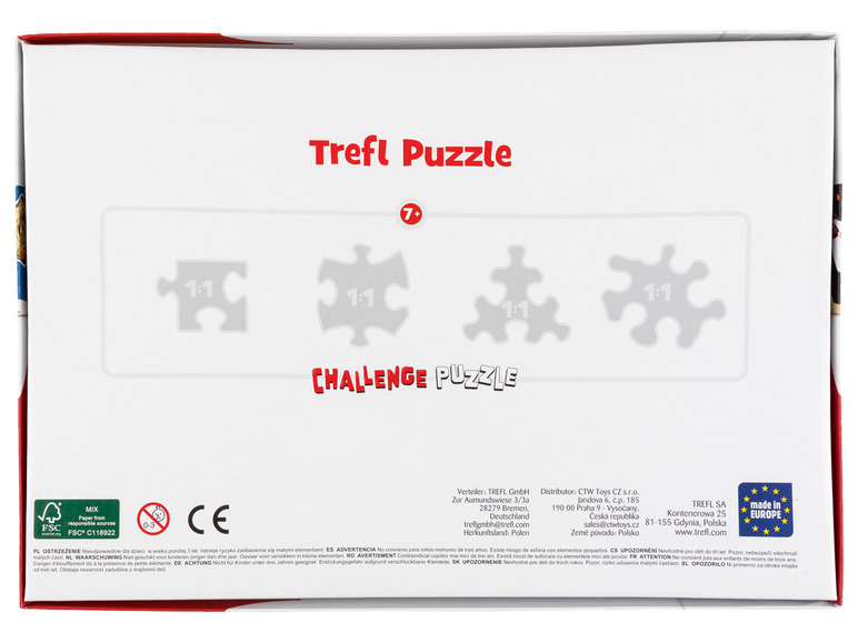  Zobrazit na celou obrazovku Trefl Challenge Puzzle, 272 dílků - Obrázek 9