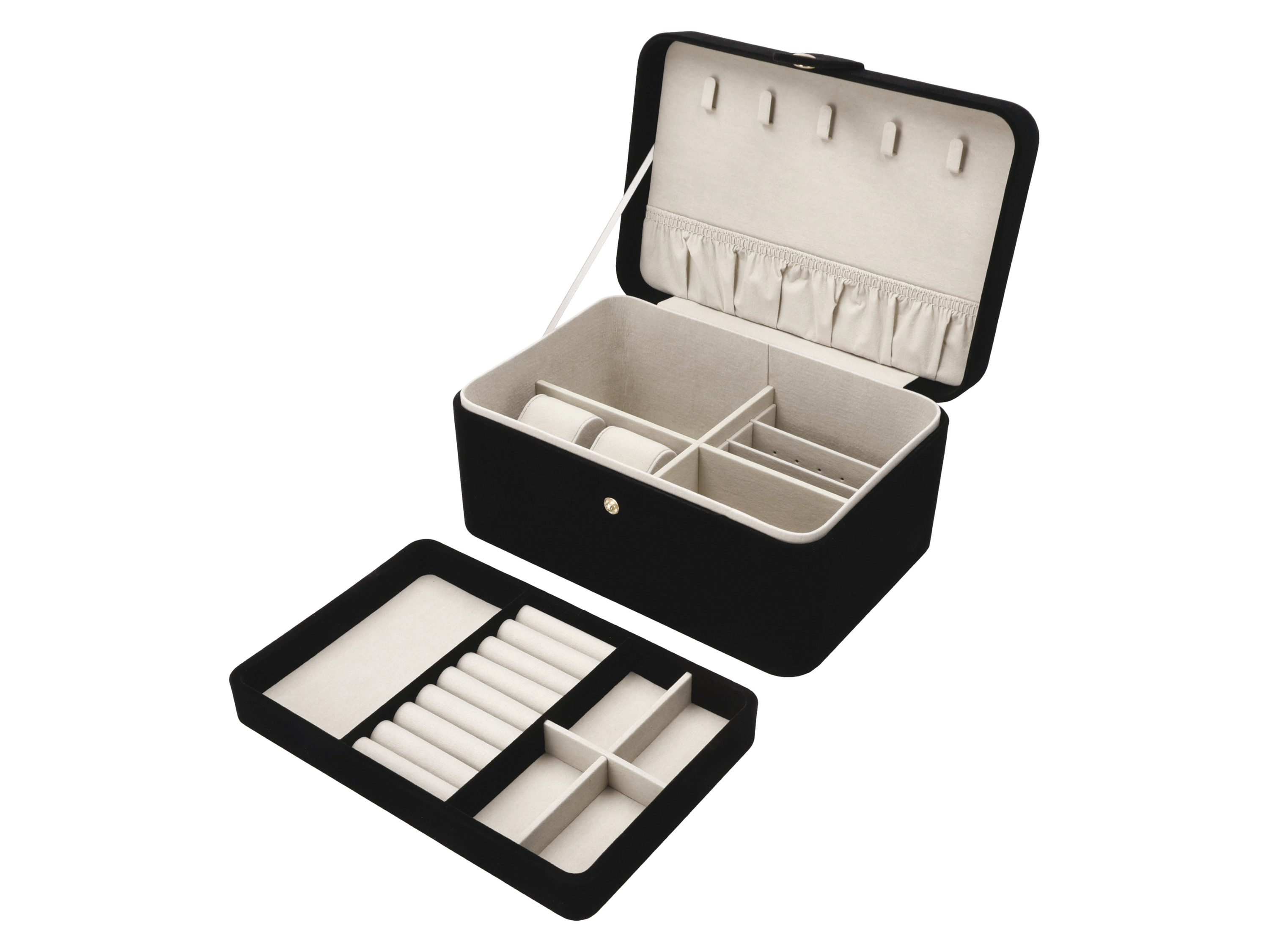 Cien Beauty Šperkovnice (samet černý)