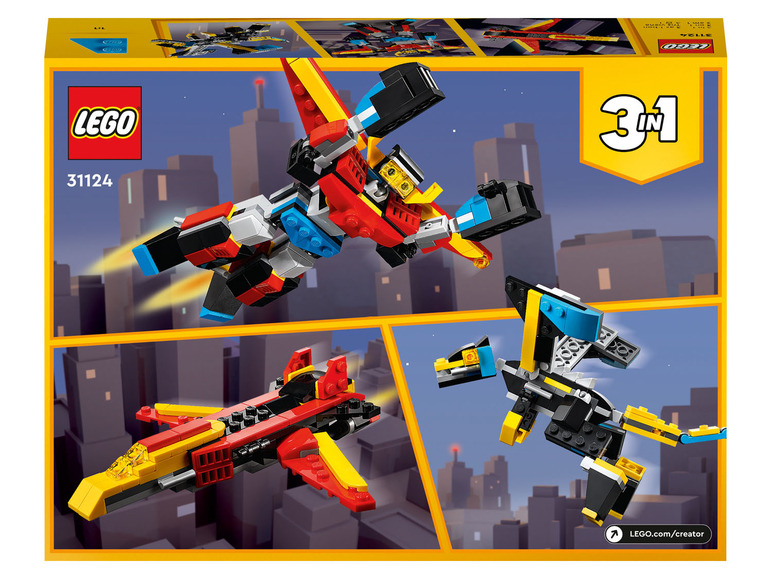  Zobrazit na celou obrazovku LEGO® Creator 31124 Super robot - Obrázek 3
