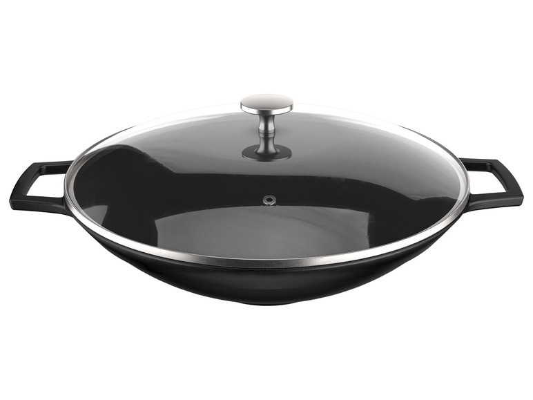  Zobrazit na celou obrazovku ERNESTO® Litinová pánev Wok, Ø 36 cm - Obrázek 1