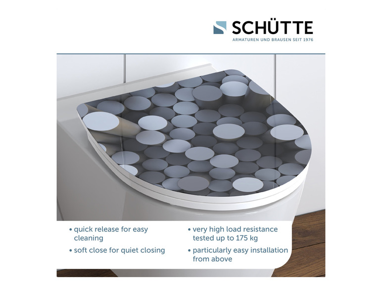  Zobrazit na celou obrazovku Schütte Záchodové prkénko se zpomalovacím mechanismem - Obrázek 72