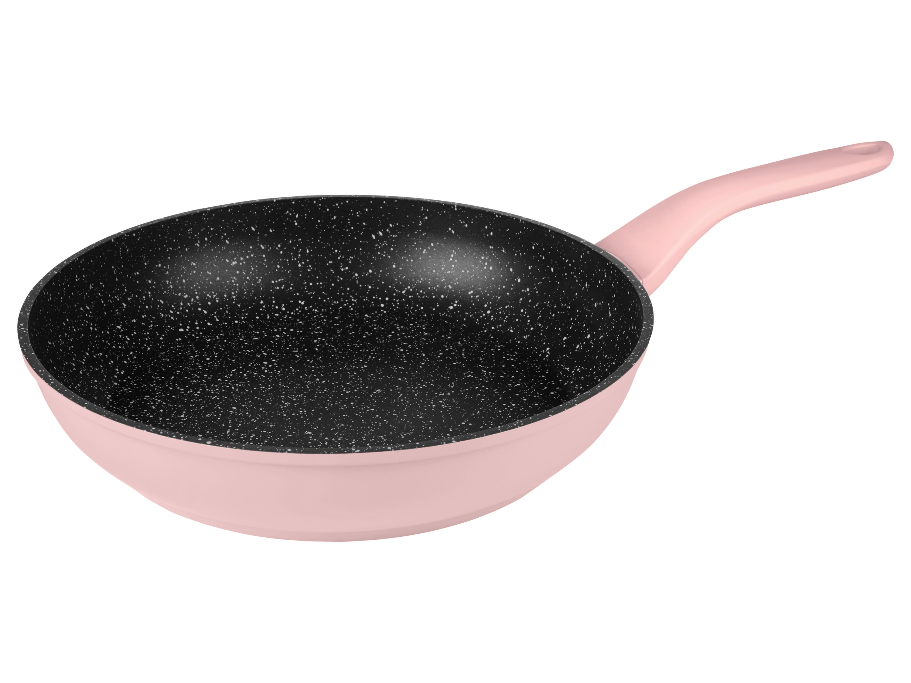 Silvercrest® Pánev z hliníkové litiny, Ø 28 cm (světle růžová)