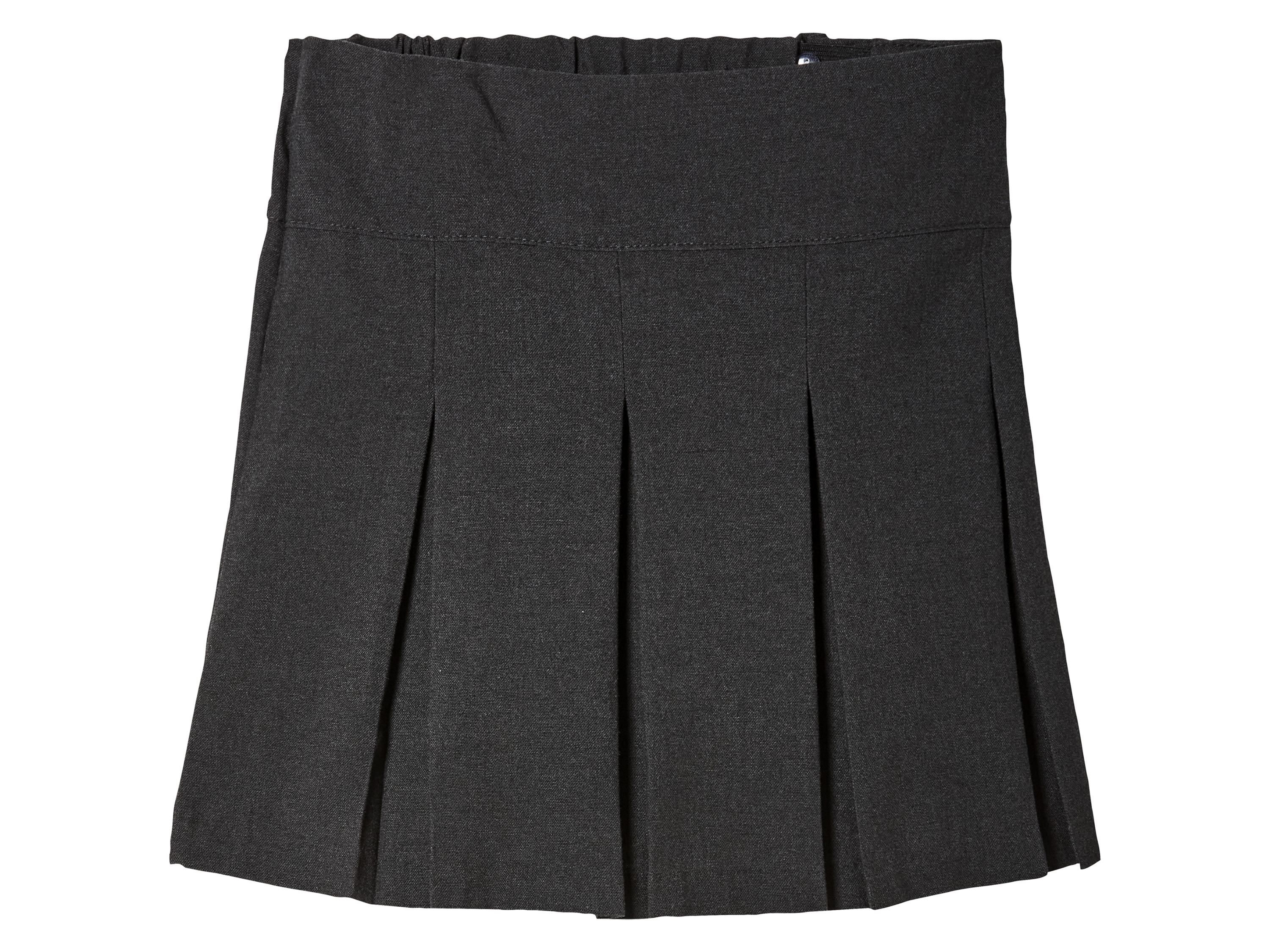 Dívčí skládaná sukně (šedá, 116)