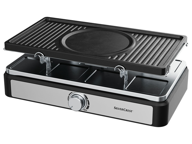  Zobrazit na celou obrazovku SILVERCREST® KITCHEN TOOLS Kombinovaný gril na fondue a raclette SRFG 1400 A1 - Obrázek 3