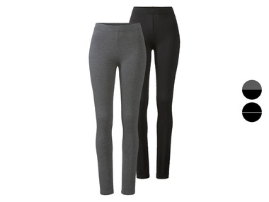 esmara® Dámské legíny, 2 kusy