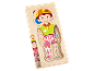 Dřevěná skládačka anatomie pro děti.