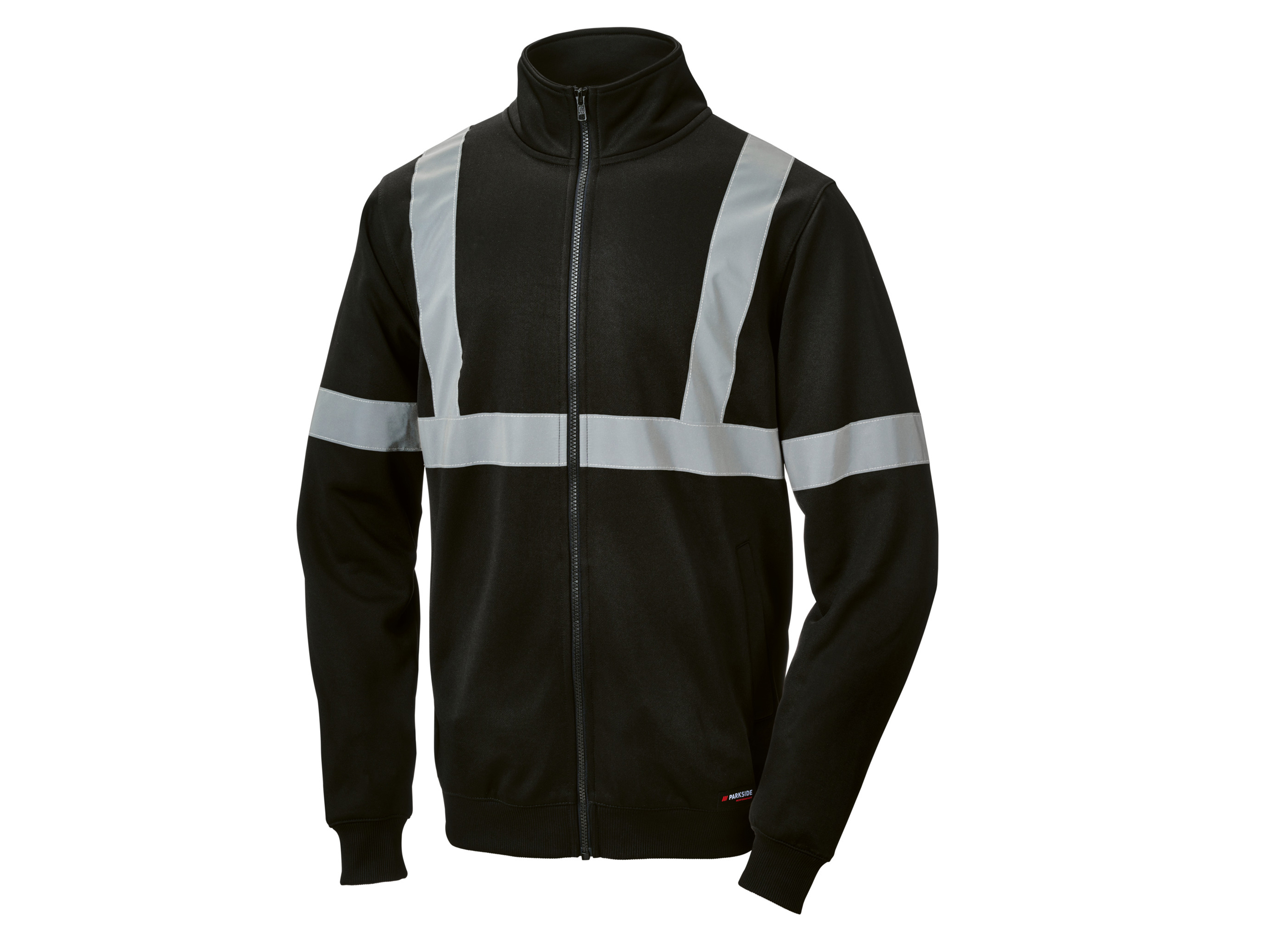 Parkside Performance® Pánská pracovní tepláková mikina (Xxl (60/62), černá)