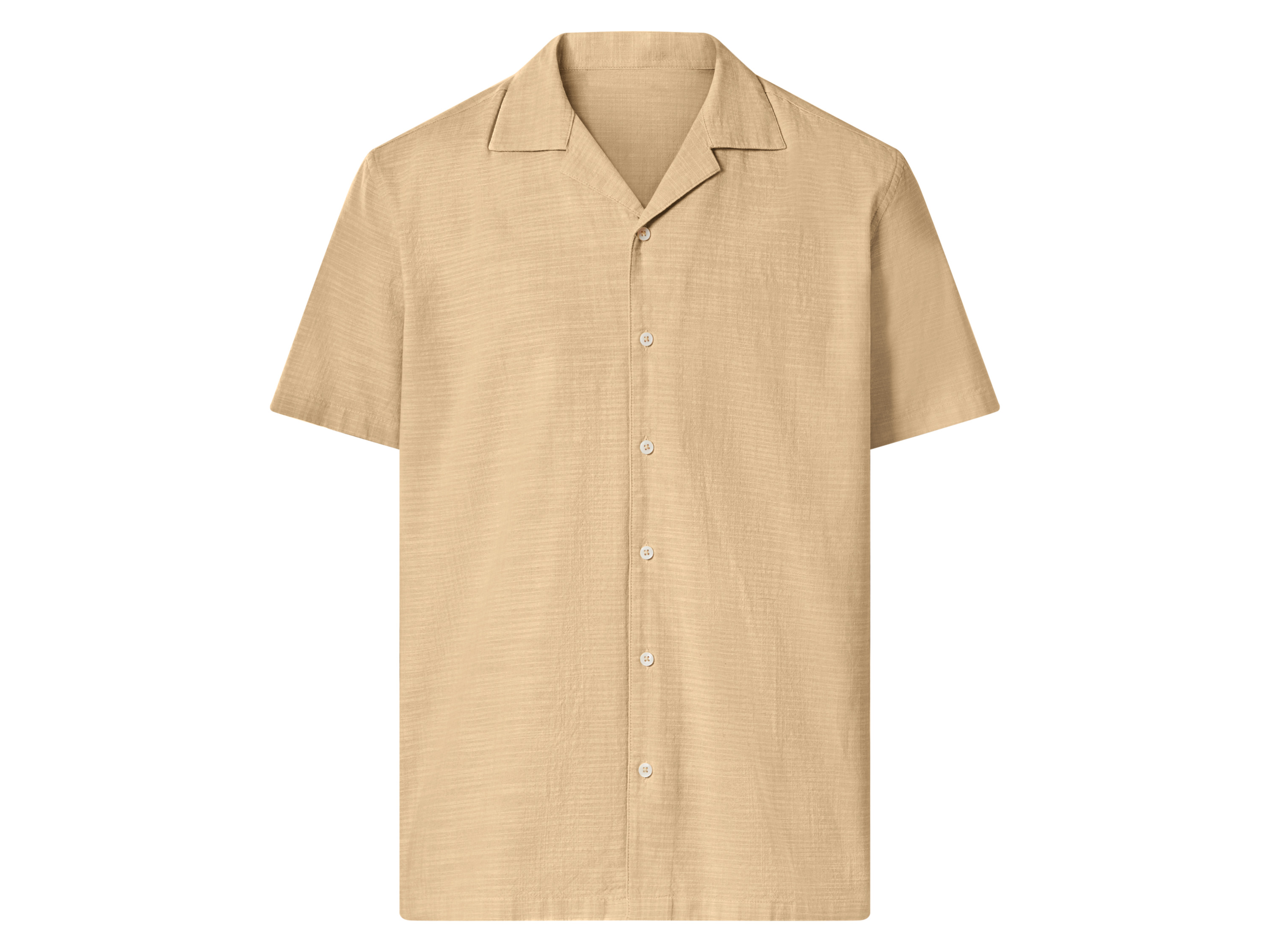 Esmara MEN Pánská košile s krátkými rukávy "Regular Fit" (žlutá, XL (43/44))