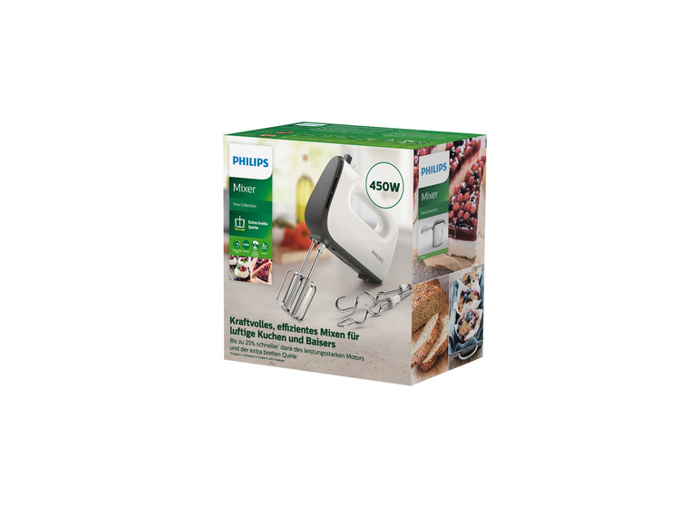 Balení mixéru Philips Viva Collection s extra širokým metličkou.