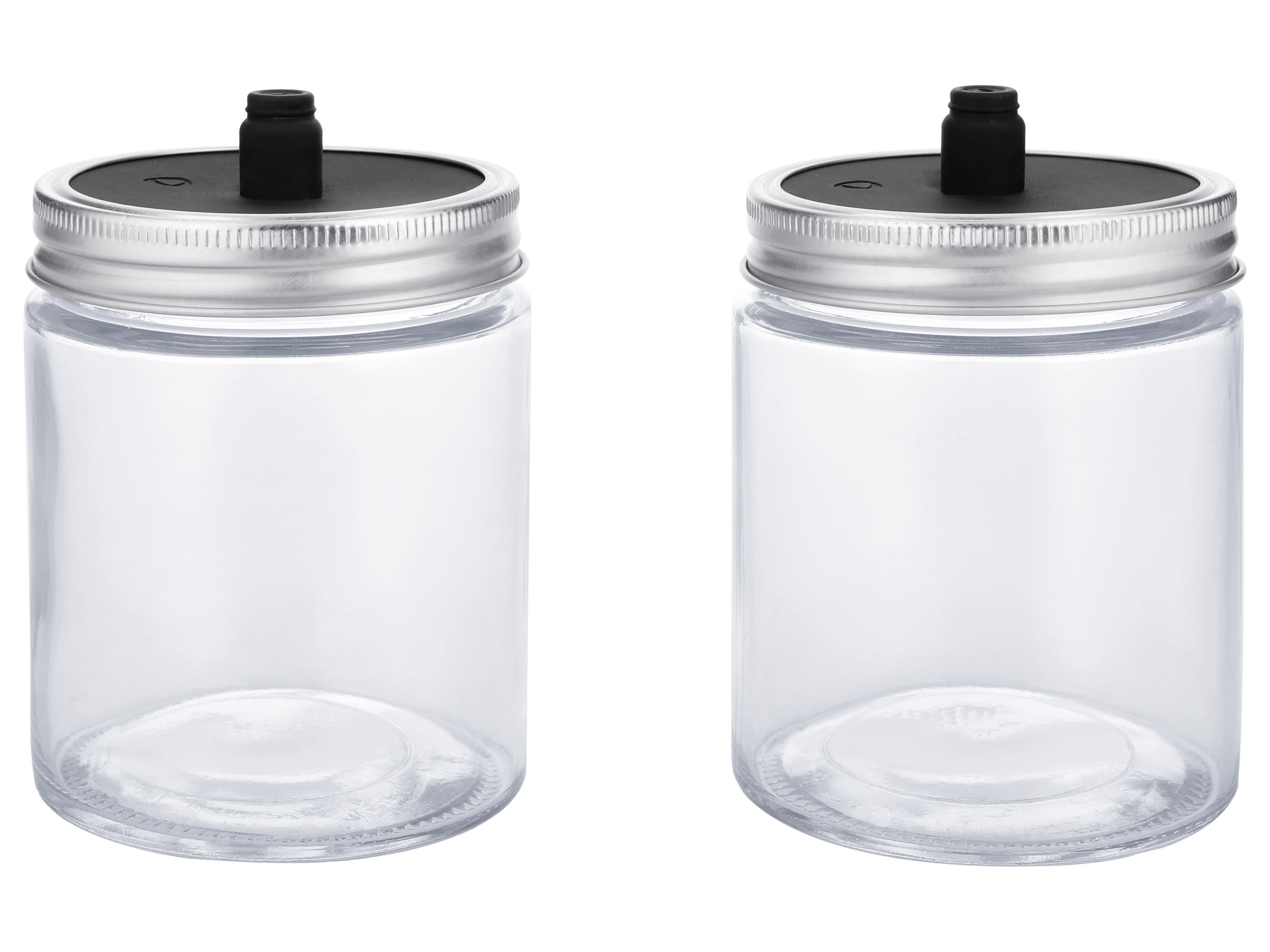 Silvercrest® Zavařovací sklenice / Fermentační sklenice / Skleněná těžítka (0,5 l, 2 kusy)