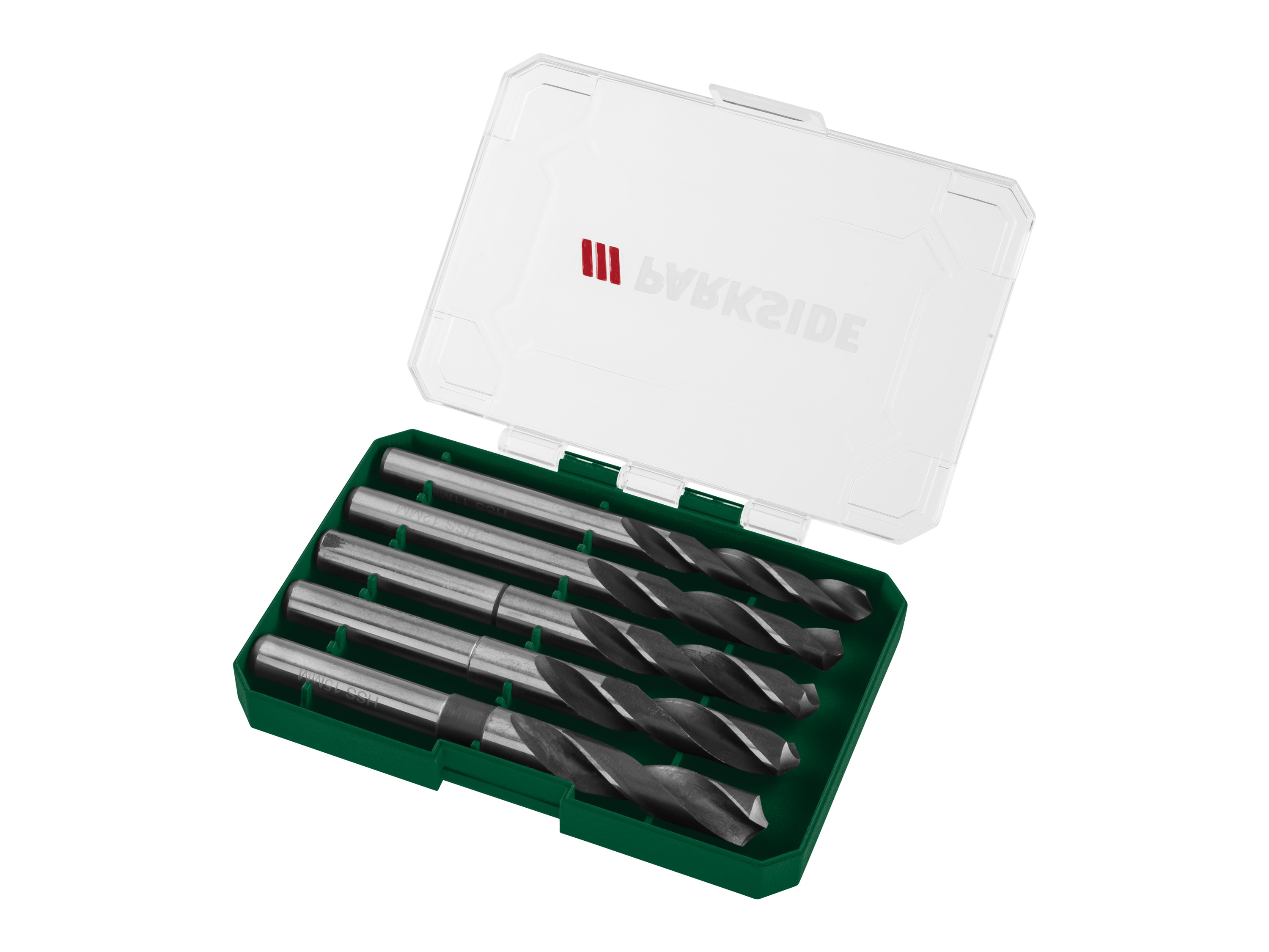 Parkside® Sada HSS spirálových vrtáků Pasp 4 A1 (5dílná sada)