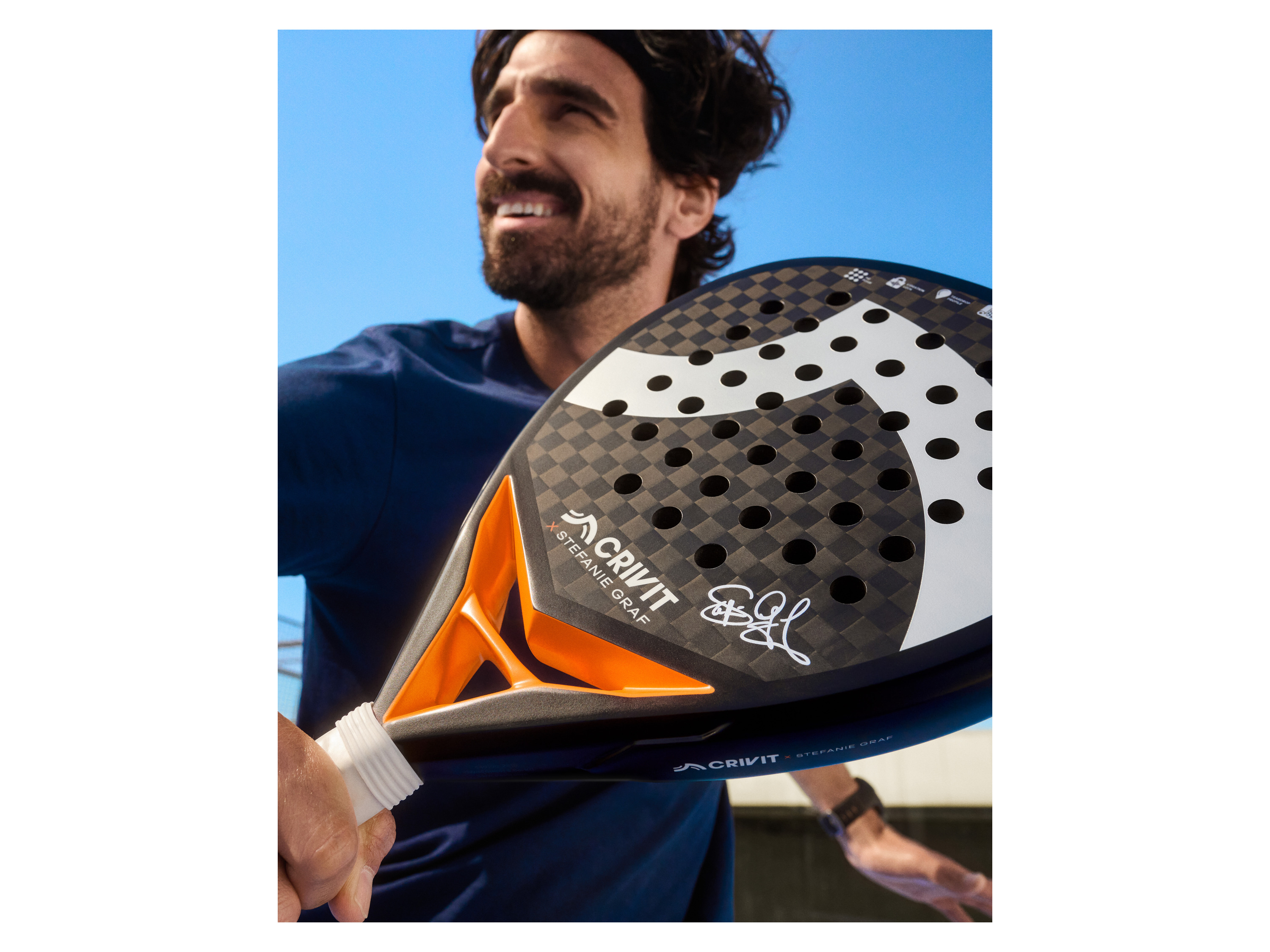 CRIVIT Padelová raketa 12K Carbon SG PRO - 4