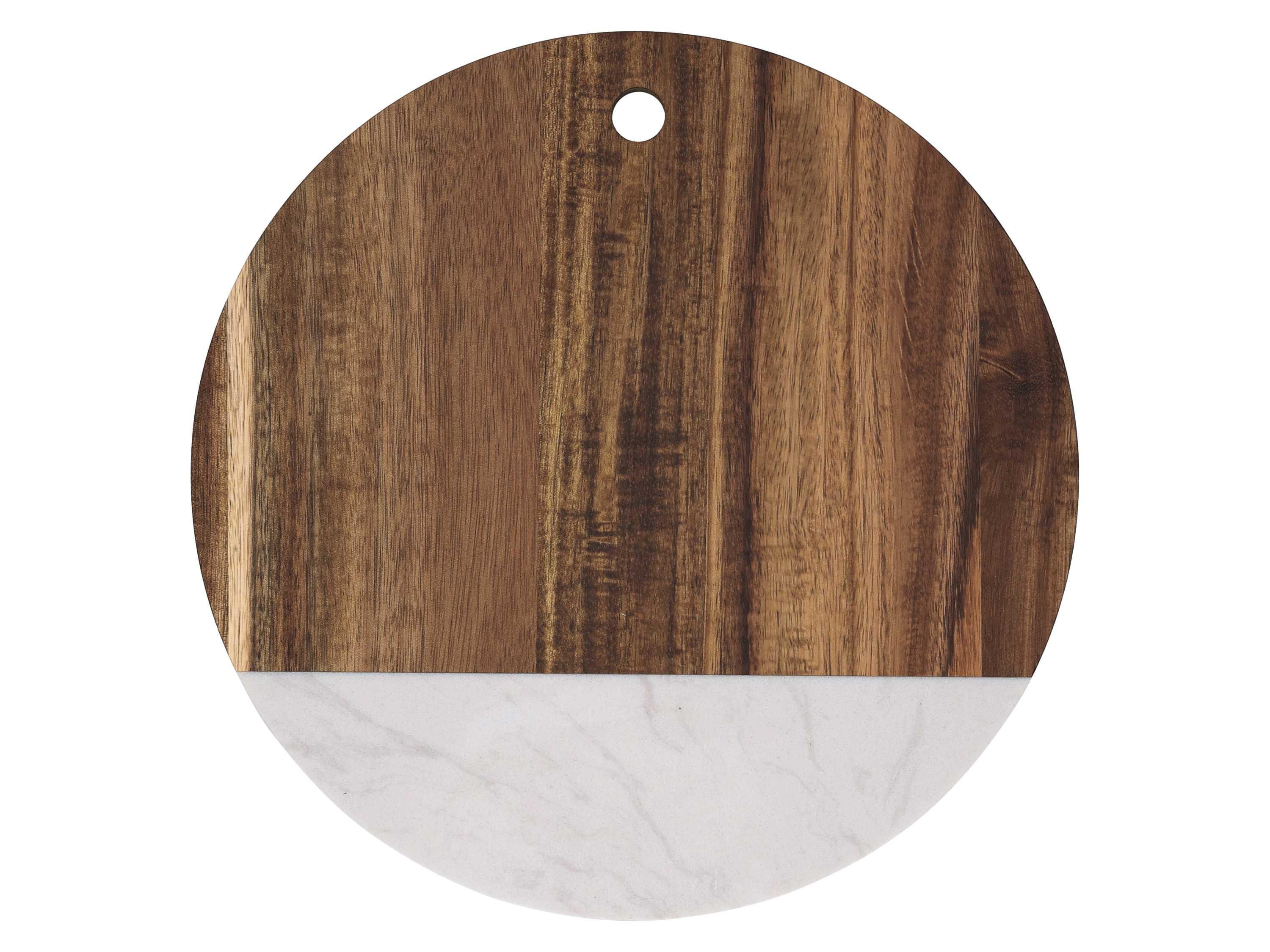 Silvercrest® Kuchyňské prkénko (kulaté světlé)