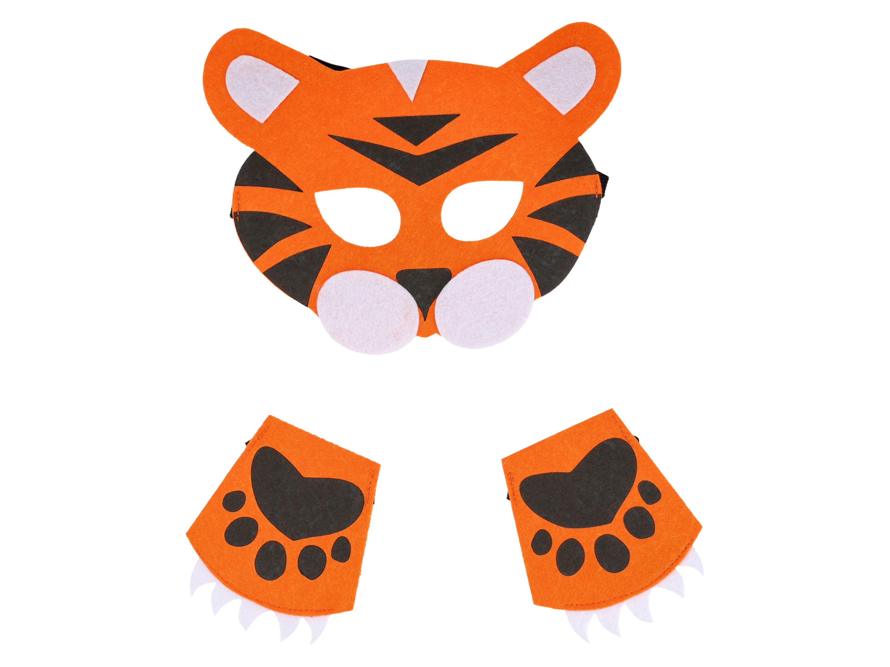 Dětské doplňky na karneval (tygr, one size)
