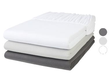 LIVARNO home Žerzejové napínací prostěradlo, 140-160 x 200 cm